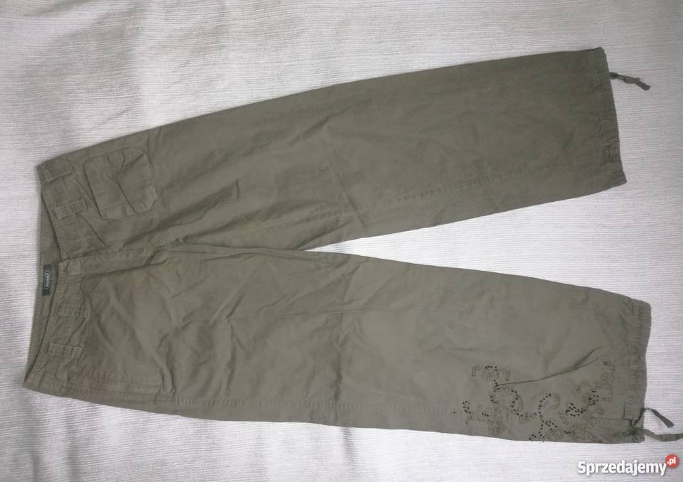 NOWE SPODNIE DAMSKIE MICHELLE KHAKI RS 3638 Spodnie Łódź