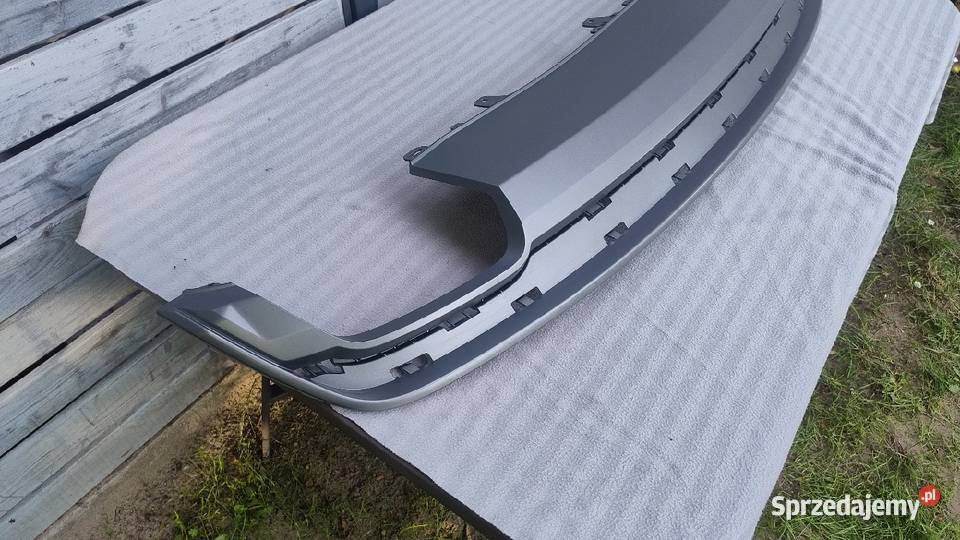 Audi A7 SLine Dyfuzor Dokładka zderzaka Tylnego Zderzaki Obrzycko
