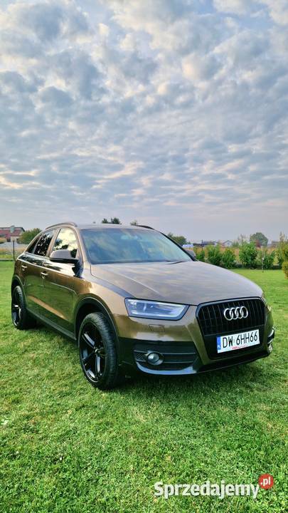 Audi Q3 2013 r zadbany nieuszkodzony Wrocław
