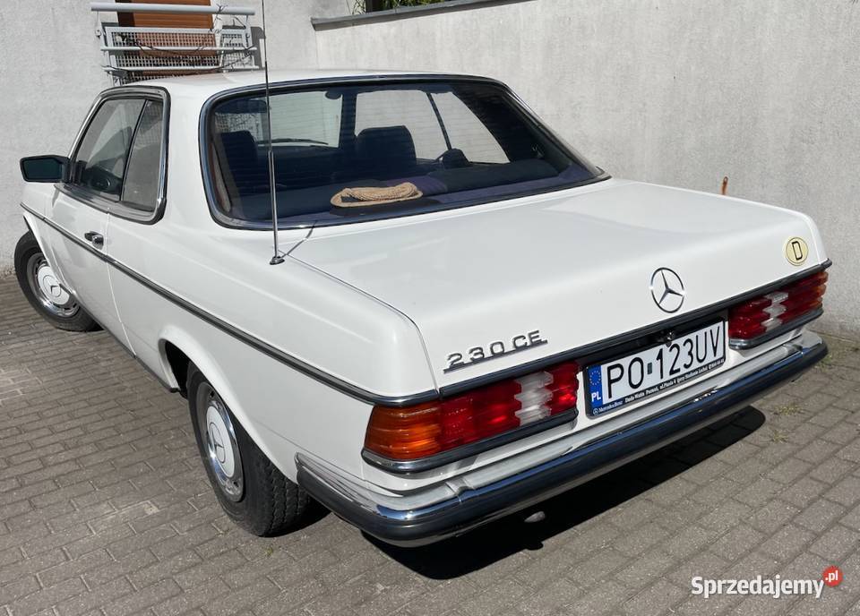 Mercedes W123 coup 230CE wielkopolskie Poznań