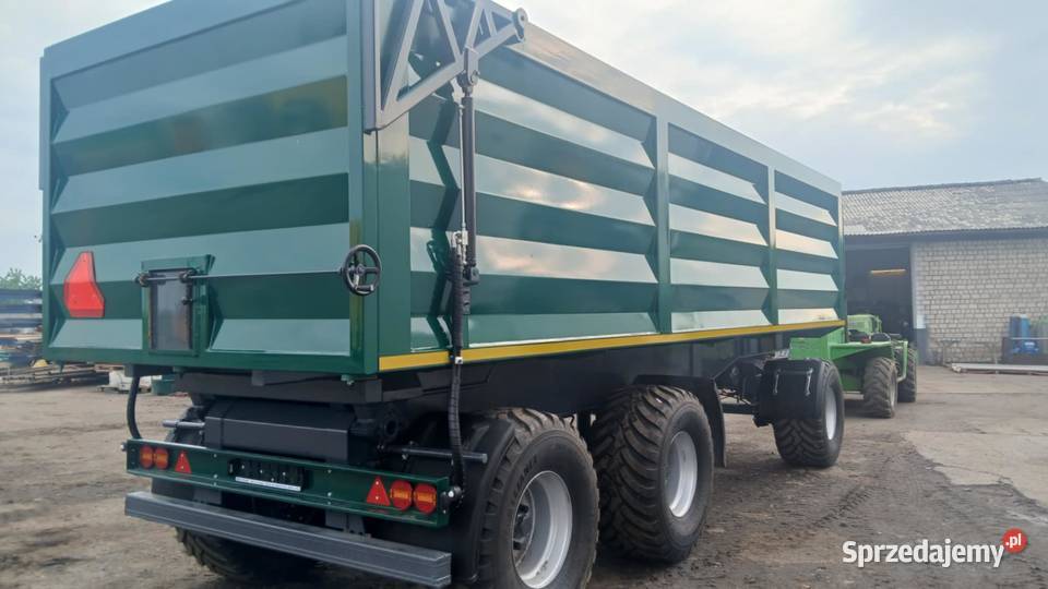 Przyczepa 3 osiowa wywrotka 27 T resor szerokie nieuszkodzony
