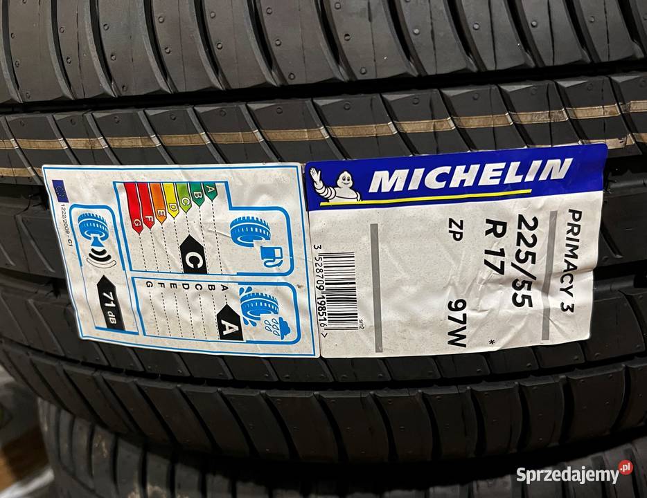 Sprzedam opony letnie MICHELIN PRIMACY 3 22555 Warszawa