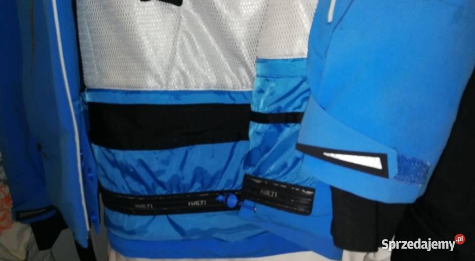 Kurtka narciarska snowboard niebieska instruktor Moda i Styl Otwock