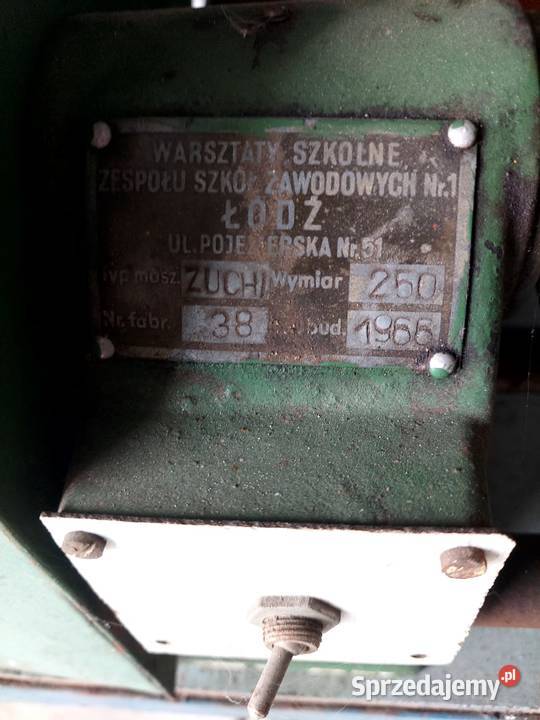 Tokarka Zuch 250 Pozostałe sprzedam