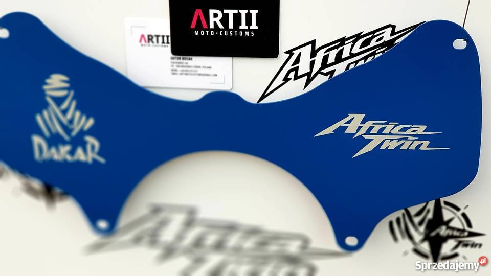 Forkshield METAL AfricaTwin ATS DGS DA BLUE sprzedam
