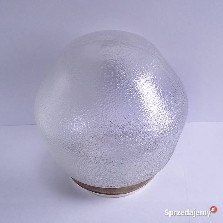 Klosz do lampy z uszczelką Prl Wyszków sprzedam