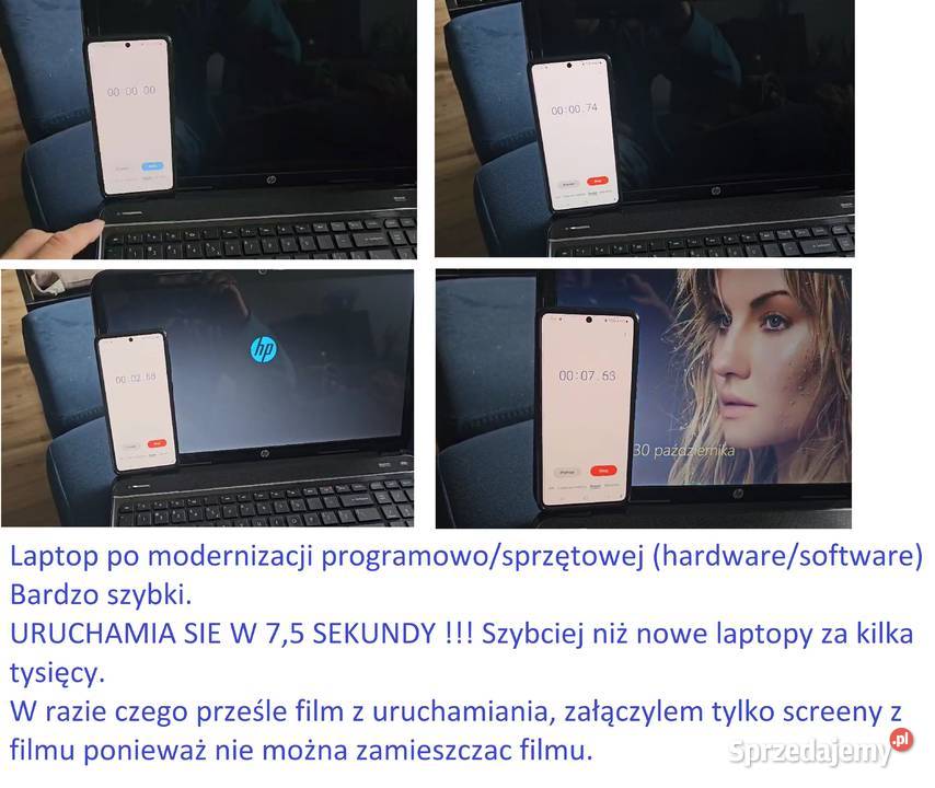 HP Pavilion G6 NotebookLaptop superszybki Kamera  wielkopolskie Luboń sprzedam