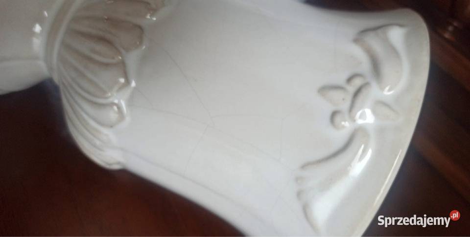 2 Doniczki amfory Na nodze Szkliwione 100 2