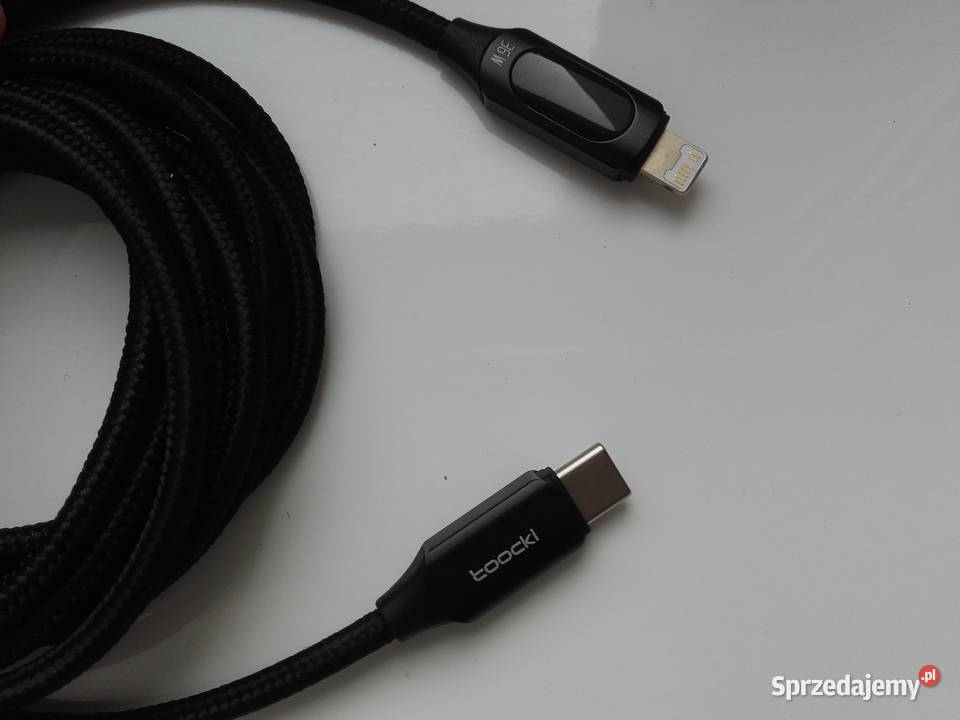 Toocki kabel USBC do iPhone PD 36W transmisja Bydgoszcz