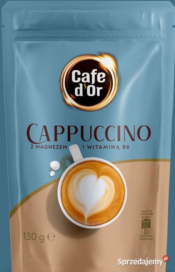Kawa Cappuccino Cafe dOr z magnezem wanilia Delikatesy Stare Miasto