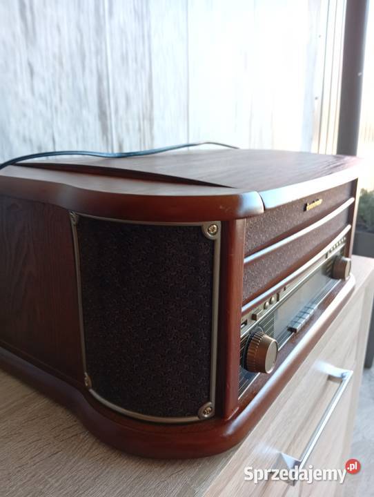 retro centrum muzyczne gramofon wielofunkcyjny