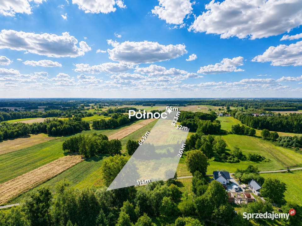Na sprzedaż działka rolna 496 ha Malinówka sprzedam