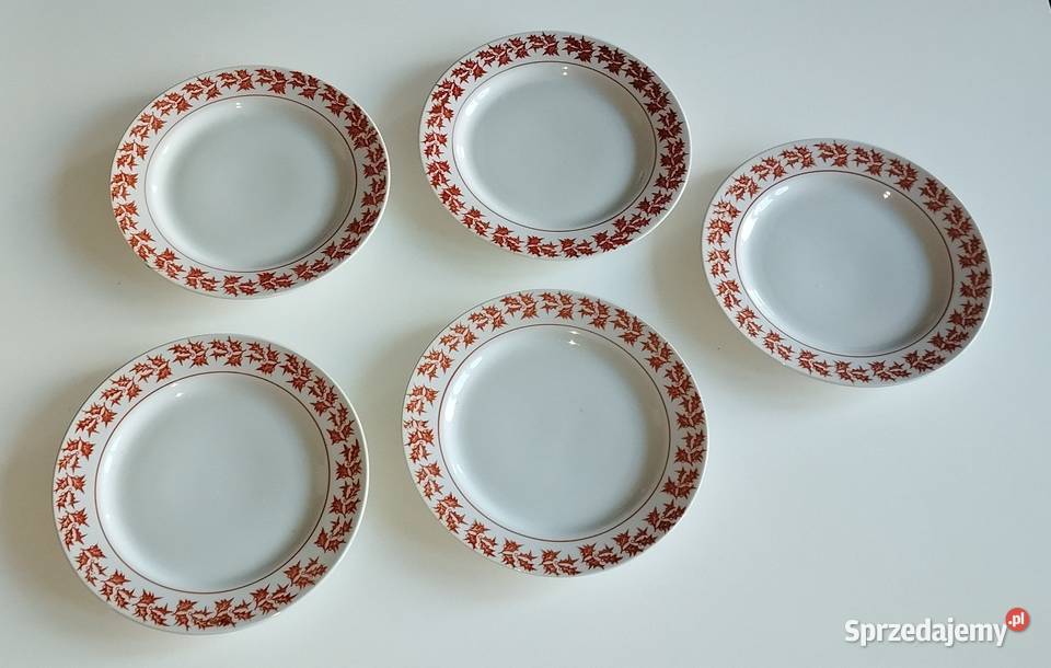porcelana chińska z białym dekorem ostrokrzewu Warszawa