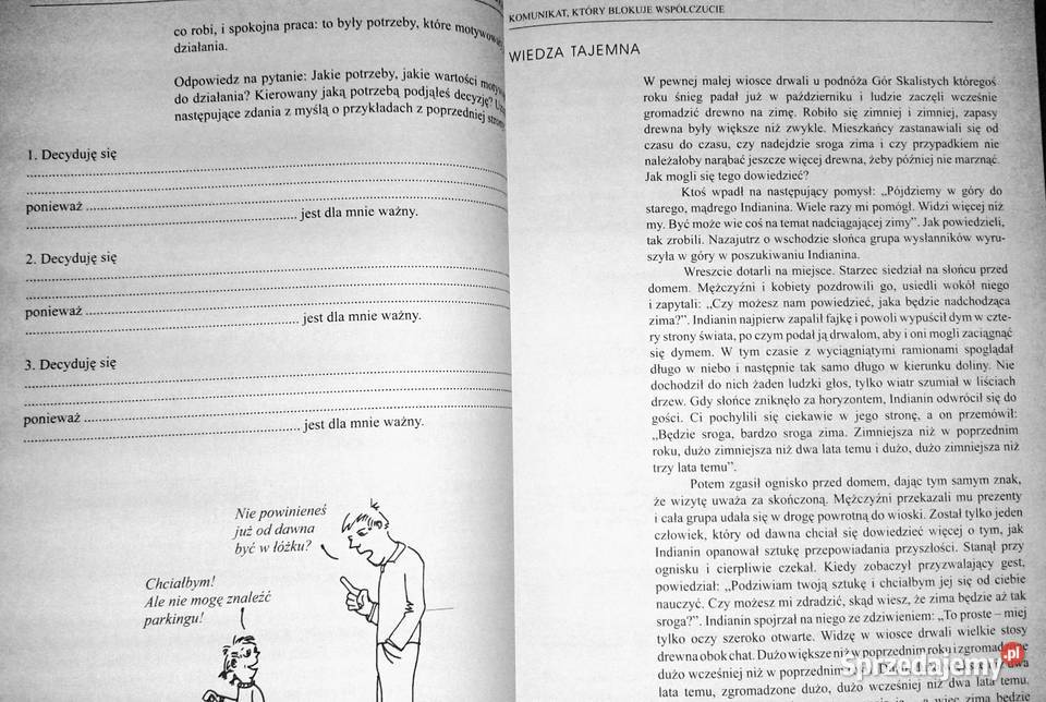 Porozumienie bez przemocy Ćwiczenia Ingrid lubelskie Chełm