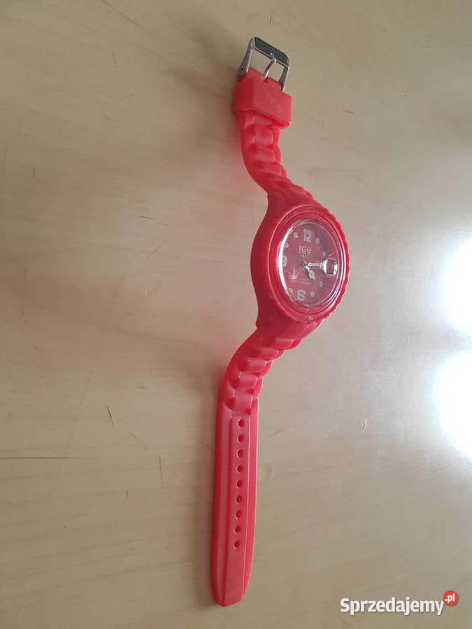 Zegarek nareczny ICE Watch czerwony 3 ATM Milicz