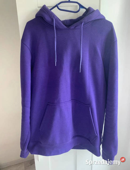 bluza męska z kapturem fioletowa L Rozmiar 40(L) Warszawa
