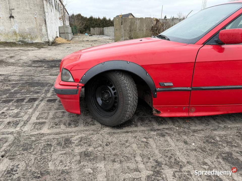 Bmw e36 coupe hellrot 320i ori m52 manual skręt 1991cm3 Stargard