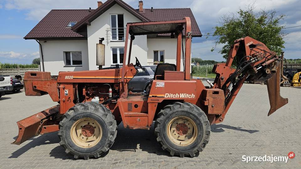 Pługoukładacz wibropług Ditch Witch 8020 pełny VAT Motoryzacja Sochaczew