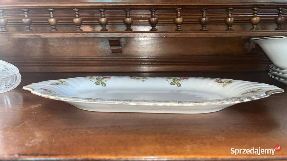 Półmisek Chodzież Iwona Róże Syg C Chodzież Made Porcelana i szkło Gdańsk