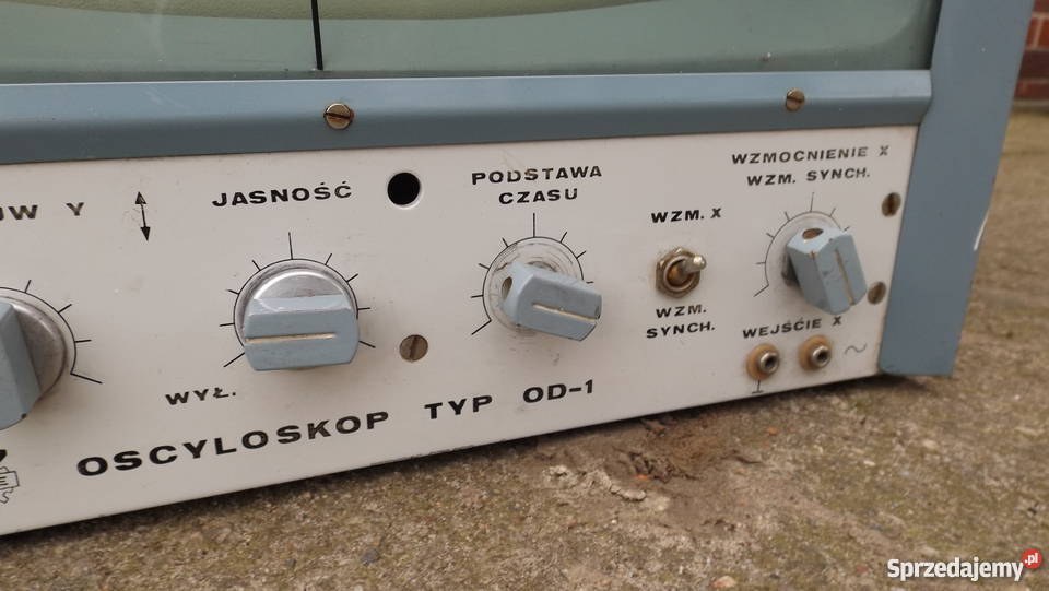 Polski Lampowy Oscyloskop TYP 1 Grodziczno sprzedam