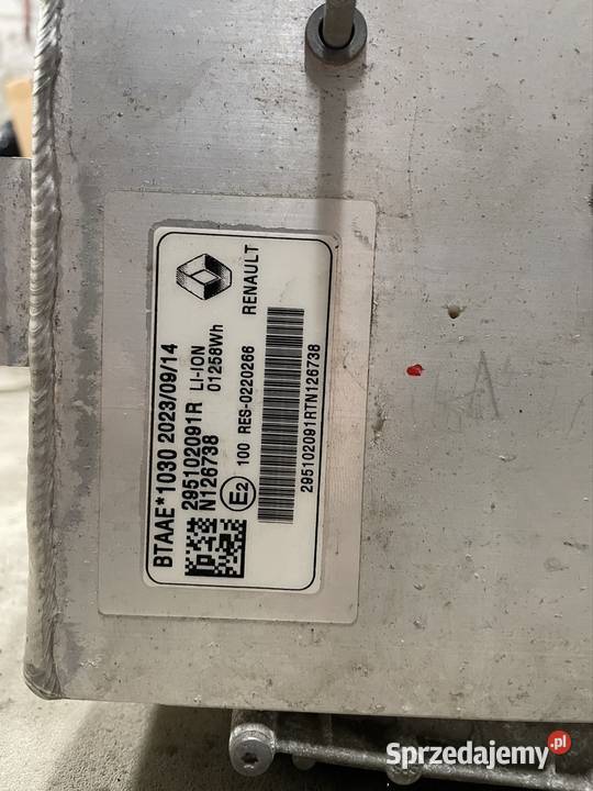 Bateria hybrid Renault arkana 2023r295102091r Kraśnik