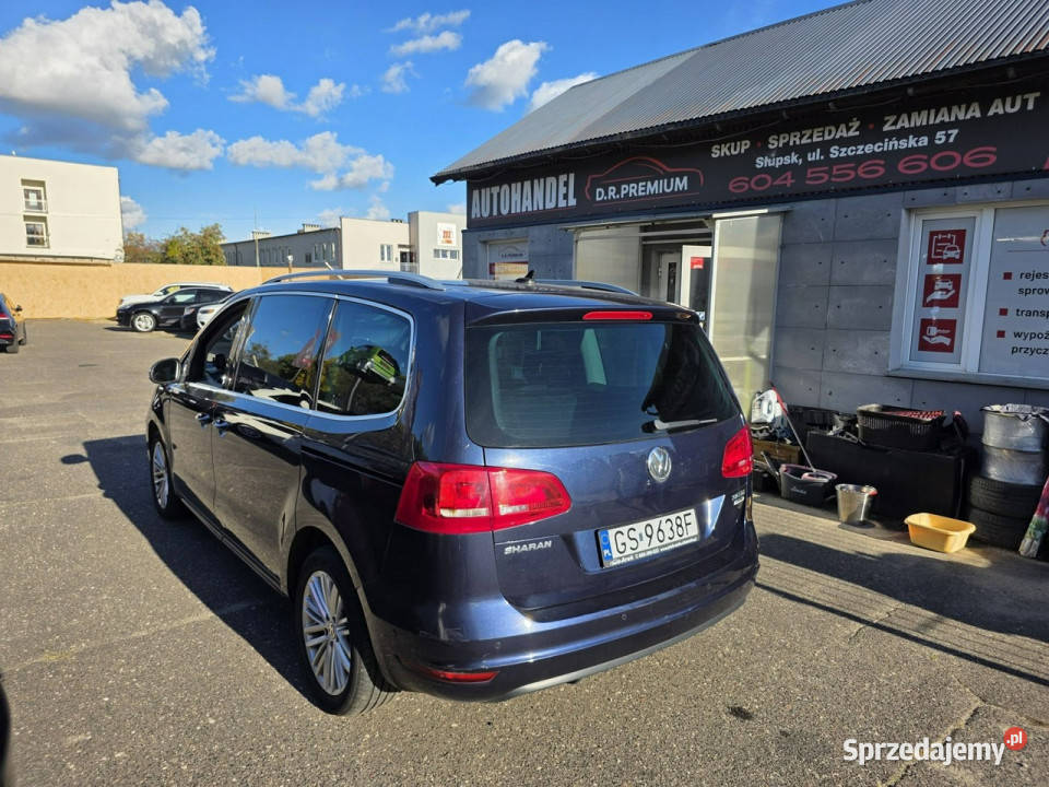 Volkswagen Sharan 20 TDI 140 Assystent elektrochrom. lusterko wst. Słupsk