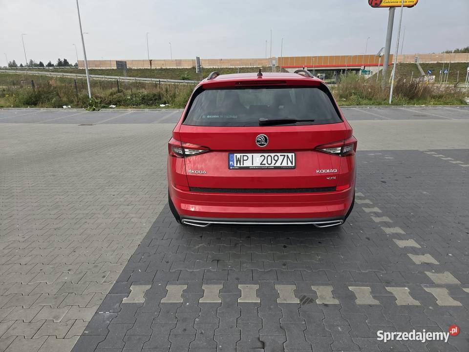SKODA KODIAQ SPORTLINE 20 TSI 180 4x4 DSG SALON ABS sprzedam