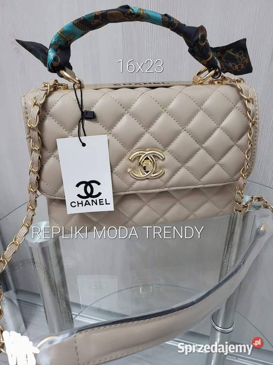 Listonoszka pikowana Chanel Torby i torebki mazowieckie Warszawa