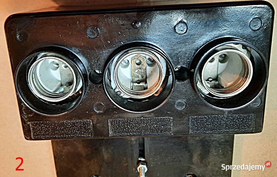 Tablica bezpiecznikowa trójfazowa bakelitowa Ostrów Wielkopolski