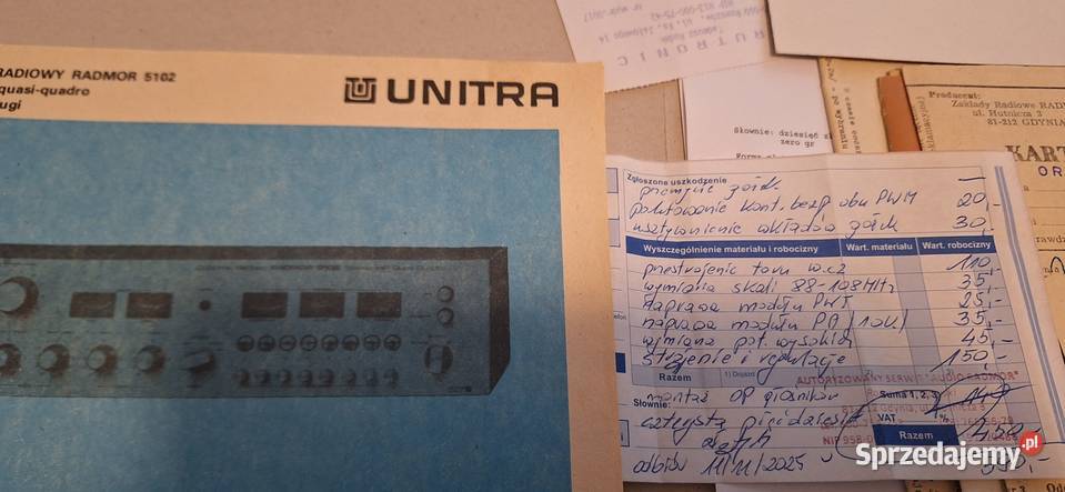 sprzedam Radmora serwisie z kolumnami Pozostałe Rzeszów