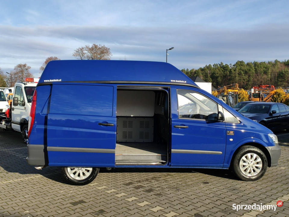 Mercedes Vito 639 Podwyższony 136 Stan UNIKAT elektryczne lusterka Widełki