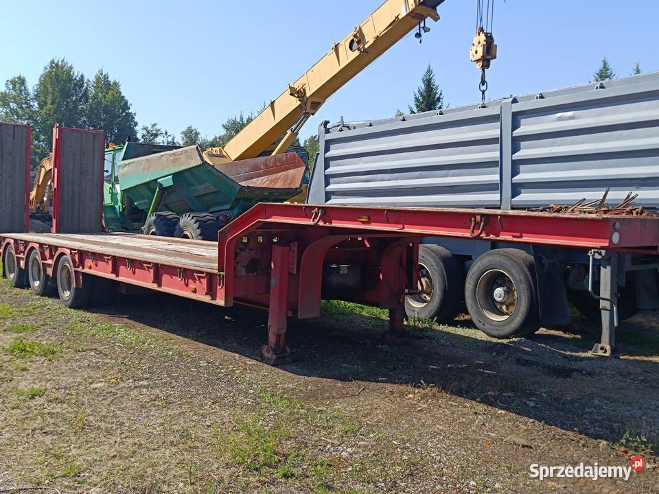 Naczepa ciężarowa KING NISKOPODWOZIOWA Nisko sprzedam