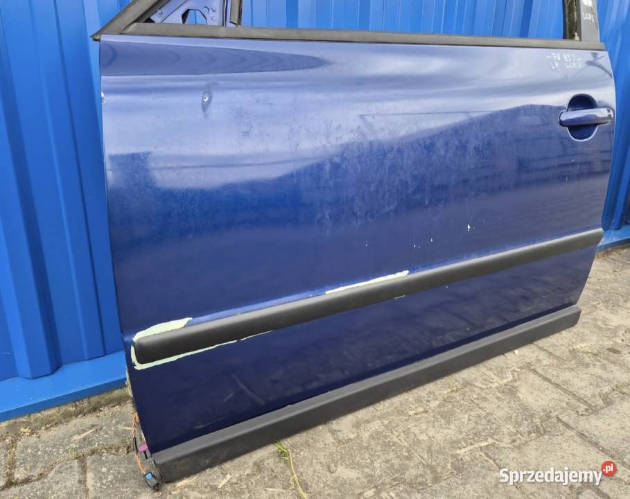 DRZWI PRZÓD LEWY LEWE VW PASSAT B5 FL NIEBIESKI osobowe