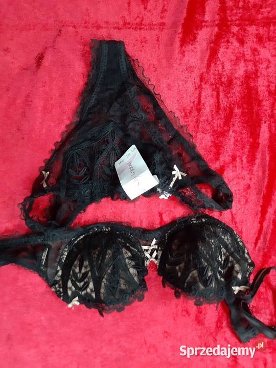 Lejaby stanik majtki 3234 S komplet czarny Rozmiar S Podkowa Leśna