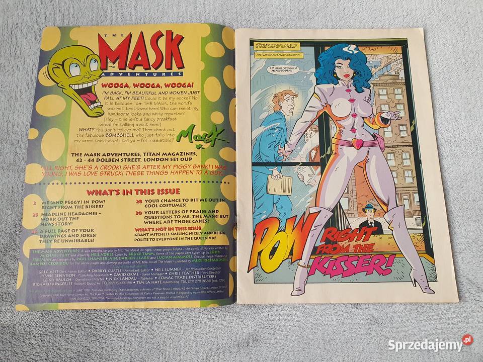 The Mask Adventures komiks w języku angielskim pomorskie Gdynia sprzedam