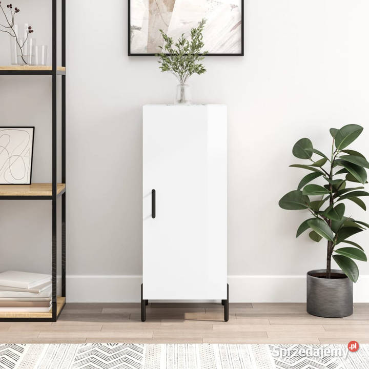 Szafka biała połysk 345x34x90 materiał Warszawa