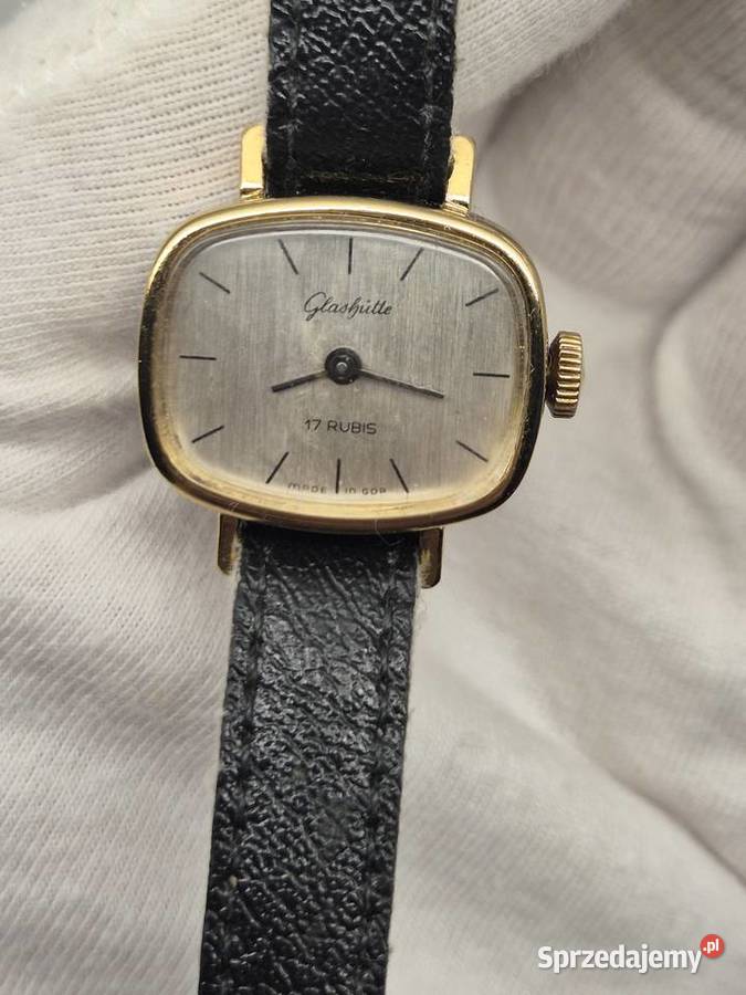 Damski zabytkowy zegarek Glashutte śląskie