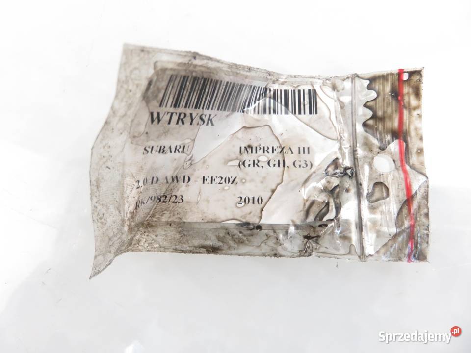 WTRYSKIWACZ SUBARU IMPREZA III 20 D 16613AA020 osobowe Wtryskiwacze małopolskie