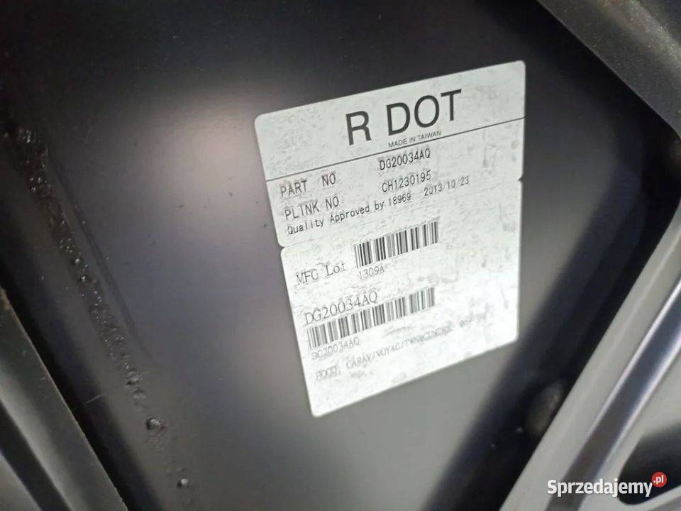 CHRYSLER VOYAGER GS 19961999 MASKA POKRYWA