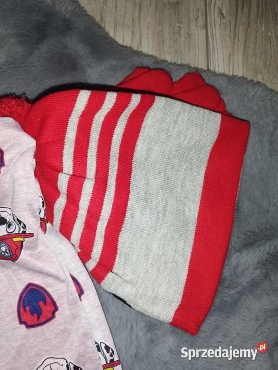 Psi Patrol zimowy komplet dzieci czapka komin Warszawa