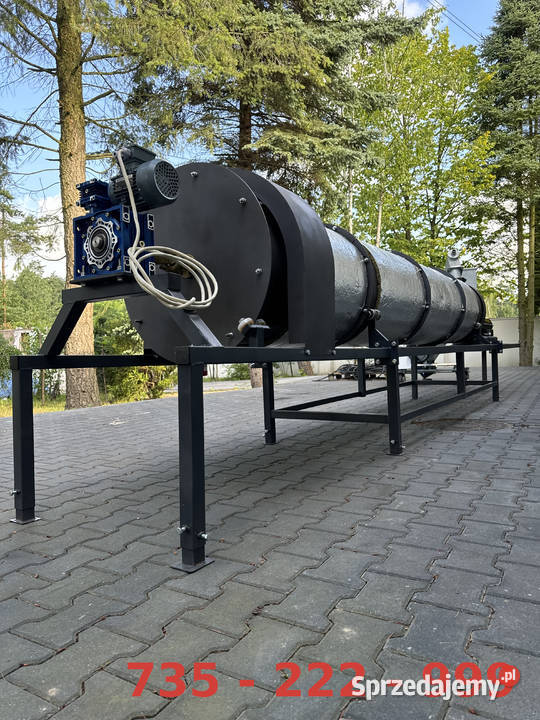 Suszarnia Przelotowa Bębnowa Podajnik