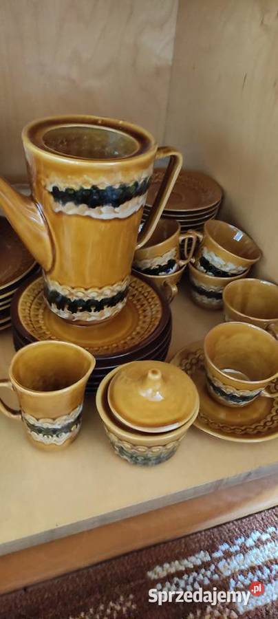Serwis do kawy Porcelana i szkło Szemrowice sprzedam
