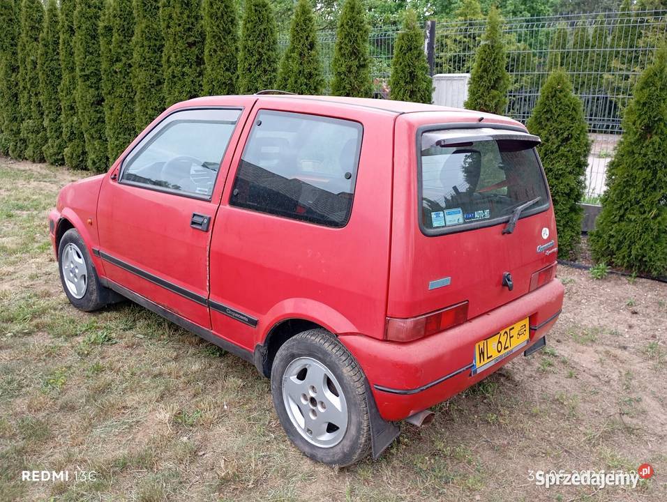 Fiat Cinquecento Sporting 96 manualna Cinquecento
