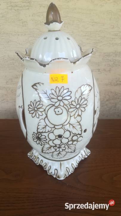 Lampka 7 ceramiczna stołowa lampa oświetlenie