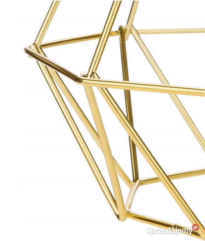 LAMPKA NOCNA BIURKOWA ZŁOTA ABAŻUR LOFT zielona Oświetlenie Choroszcz