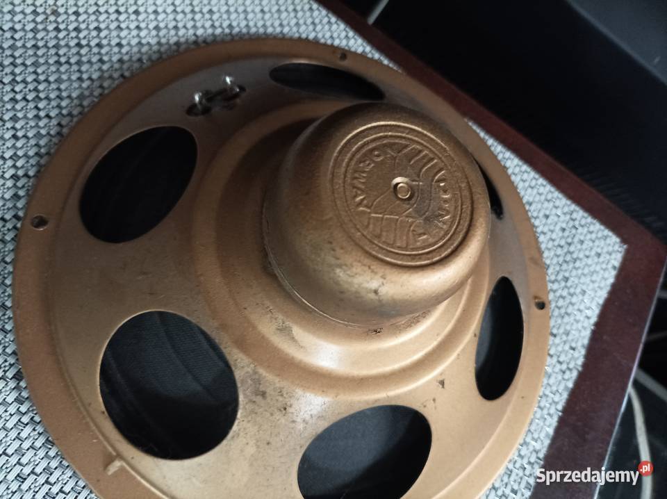 Głośniki szerokopasmowe z radia lampowego Płock