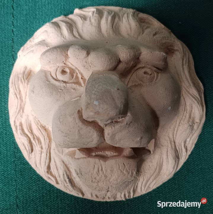 Gipsowy odlew głowy lwa Zbylitowska Góra sprzedam