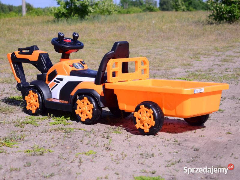 BAWIBUS Auto TRAKTOR KOPARKA na akumulator z Myszków