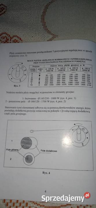 Płyta ceramiczna czteropolowa śląskie