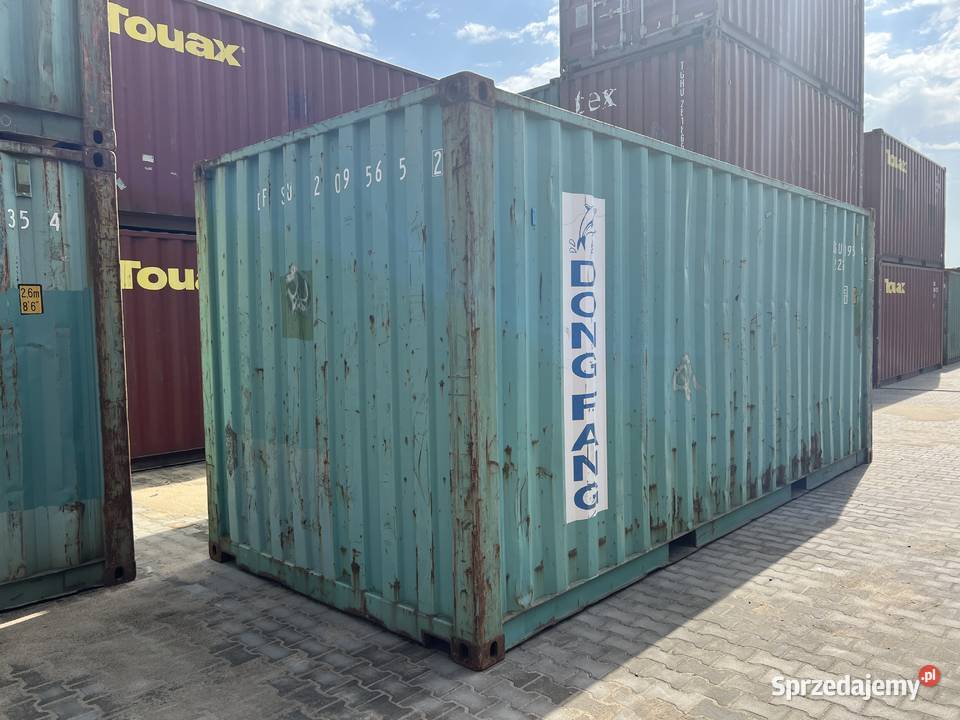 Kontener morski magazynowy 20DV 6 metrowy Nowy Targ